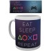 Чашка PlayStation Mug Eat Sleep Repeat (Abystyle, 320 ml) купить в интернет-магазине ⭐ GameSpot.com.ua ⭐ Чашка PlayStation Mug Eat Sleep Repeat (Abystyle, 320 ml), ,